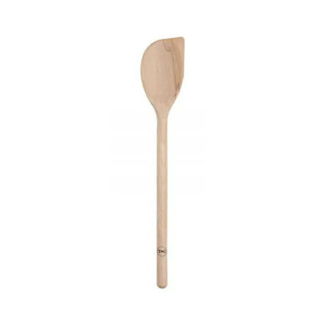 T&G Scraper Spoon Beech 300mm, eco-friendly wood kitchen tool for mixing, scraping, and serving food. Pack of 6.