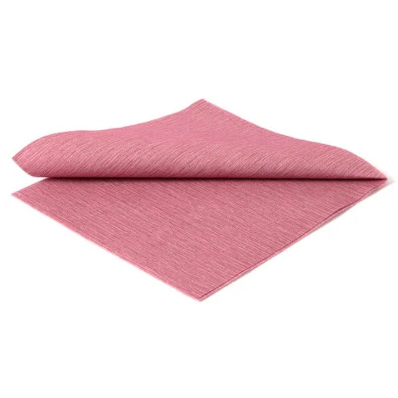 Elegant Bordeaux napkins, 40x40 cm, pack of 60, made from recyclable Spunlace tissue for stylish dining and easy clean-up.