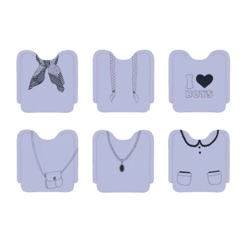 Pack of 60 stylish disposable bibs for girls, featuring soft fiber material and colorful motifs, perfect for mess-free meals.