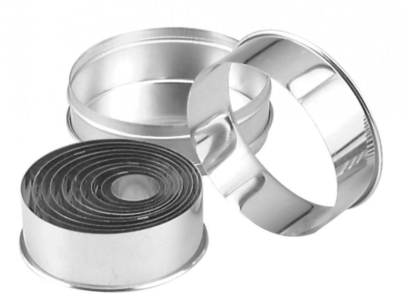 Chef Inox Cutter Set Round 11 Piece 25/95