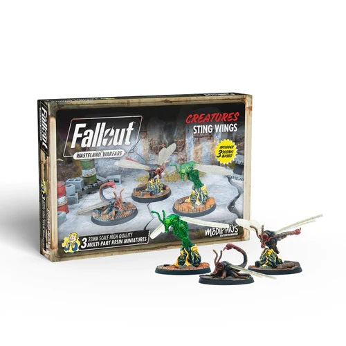 Fallout Wasteland Warfare - Creatures - Stingwings - Miniature Figure