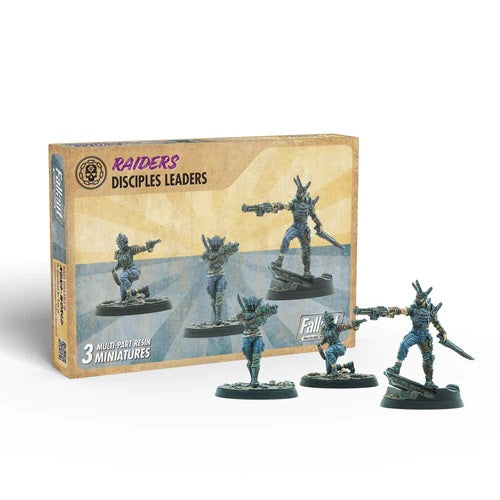 Fallout Wasteland Warfare - Raiders - Disciples Leaders