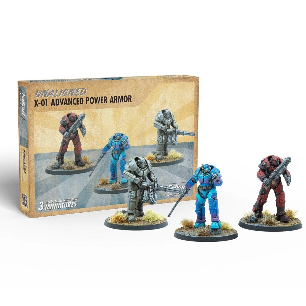 Fallout: Wasteland Warfare - Unaligned - X-01 Power Armor - Miniature Figure
