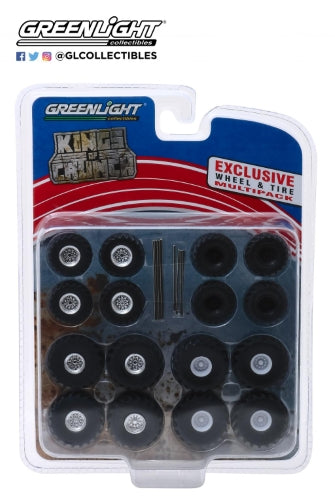Diecast Model - Kings of Crunch Wheel & Tyre Set