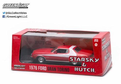 Diecast Model - 1976 Ford Gran Torino - Starsky & Hutch - Scale: 1/43