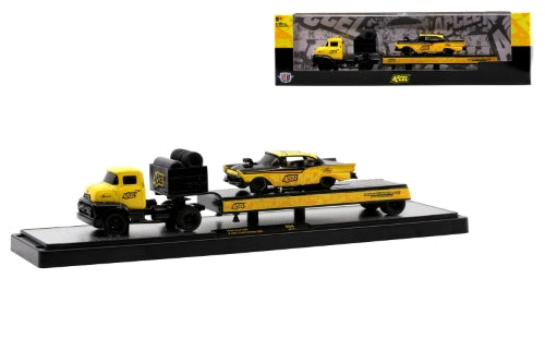 Diecast Model - 1956 Ford COE & 1957 Ford Fairlane 500