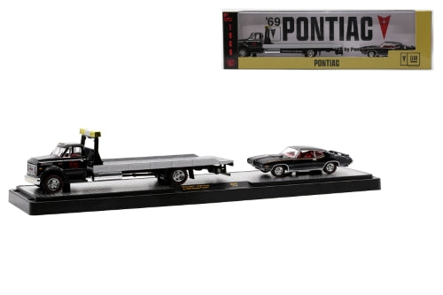 Diecast Model - 1970 GMC 5500 Truck & 1969 Pontiac GTO