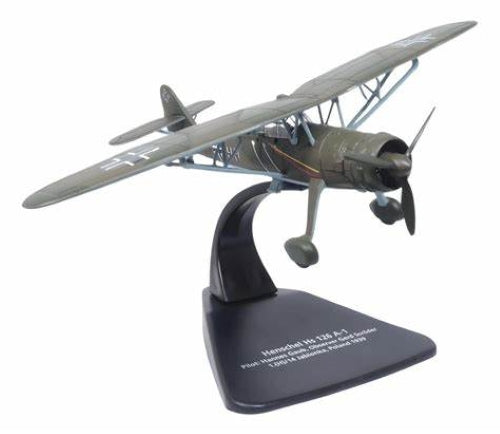 Diecast Model - Henschel HS-126 - H.Guab/G.Schoder A.F.U Recon.Grp. Poland 1939