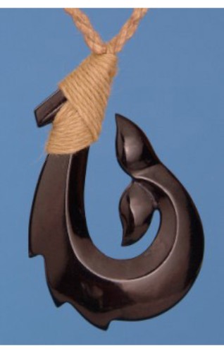 Pendant - Bone Whale Tail - Smartfox