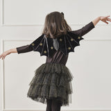Fancy Dress Tutu - Black & Gold Sparkle (5-7 Years)