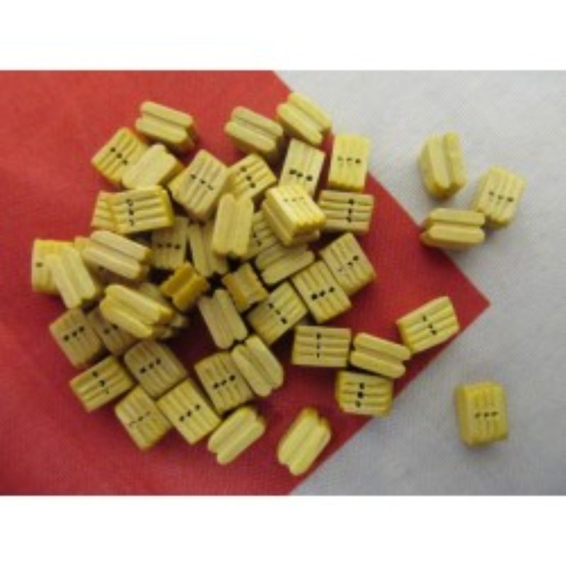 Wooden Ship Fittings - Wooden Block Triple (50)