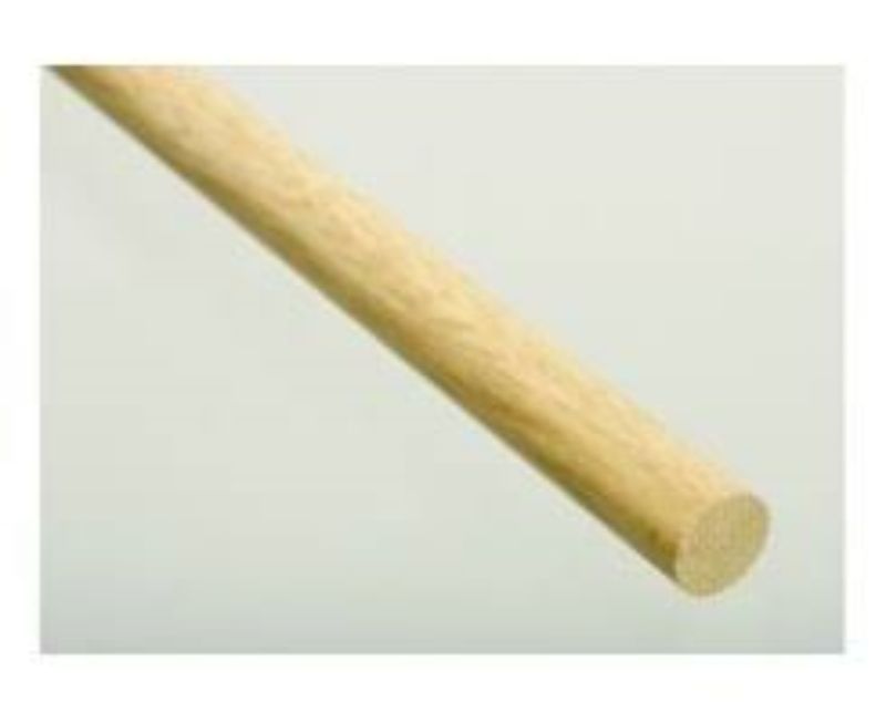 Wooden Ship Fittings - BBilling Boats Basswood Dowel 5 x 1000mm (10pcs)