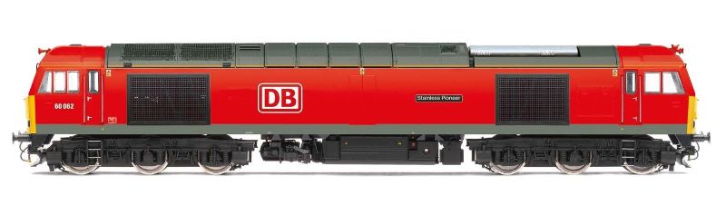 Hornby Train Accessory - DB Cargo UK Cl.60 Stainless Pioneer