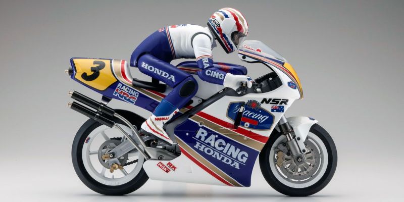 Radio Control Motorcycle - Kyosho EP Kit M/bike 1/8 Honda NSR