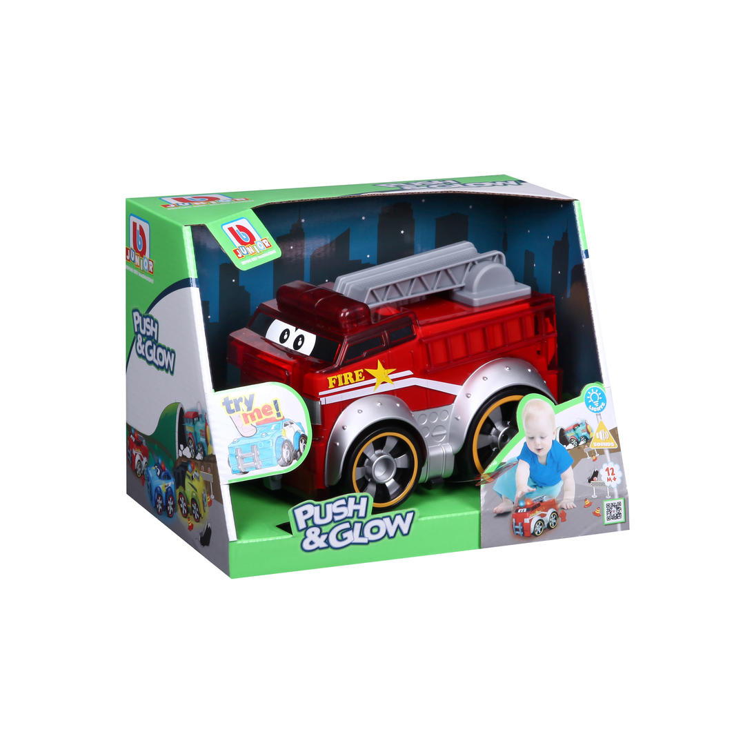 BB Junior: Push & Glow Fire Truck