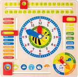 Legler: Educational Board Date Time & Season En