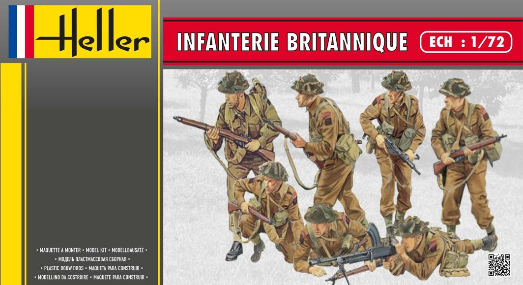 Heller: 1:72 British Infantry
