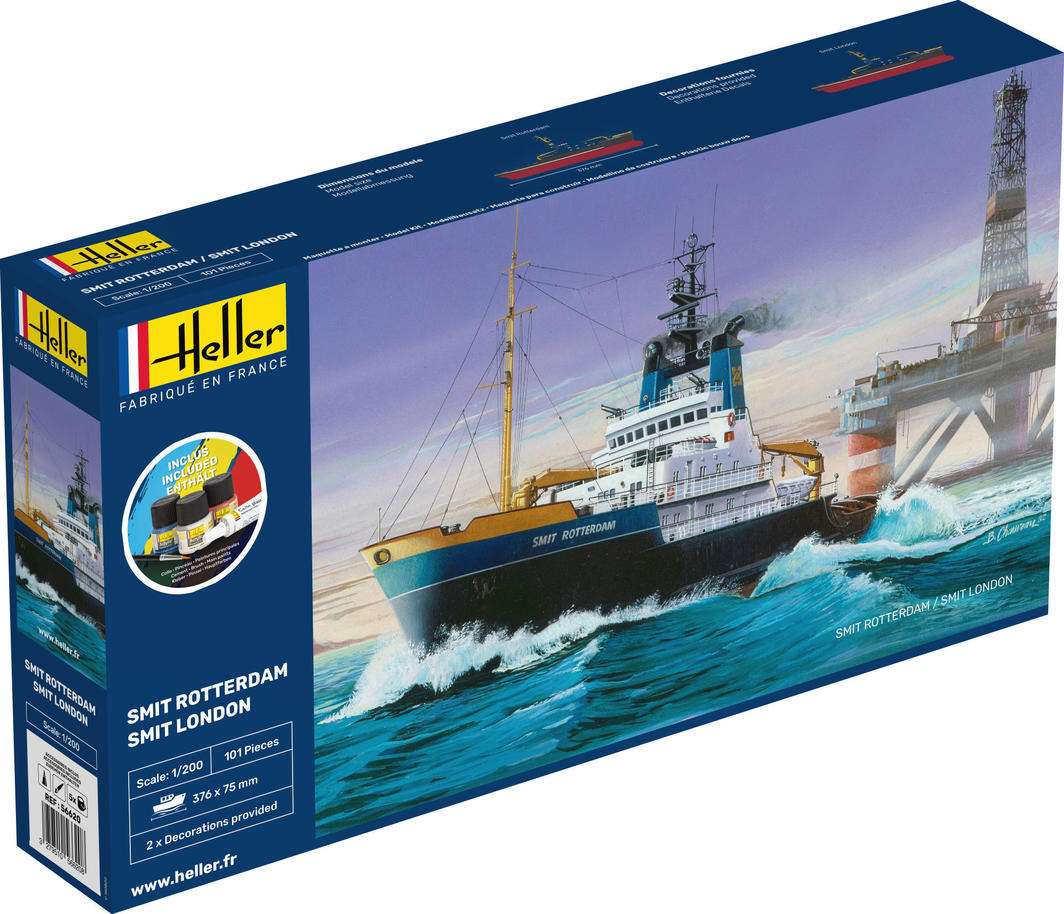 Heller: 1:200 Starter Kit Smit Rotterdam