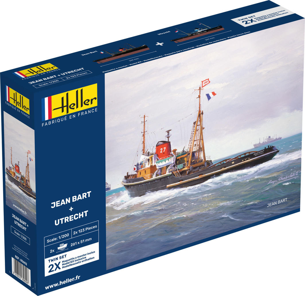 Heller: 1:200 Jean Bart + Utrecht Twinset