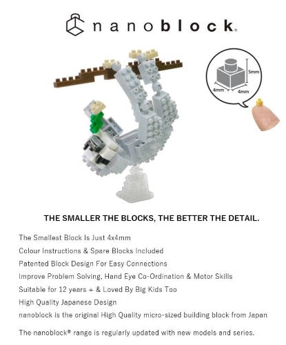 Nanoblock: Sloth