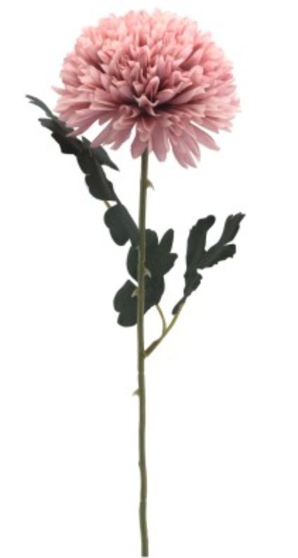 Artificial Dandelion Flower Ball - Pink (54cm)