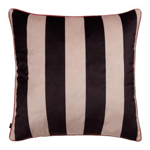 Velvet Cushion Cover 55x55cm Black Festivo - LLB