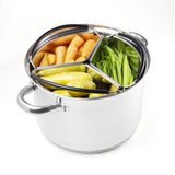 Nesting Steamer & Pan Divider Set - Taylors