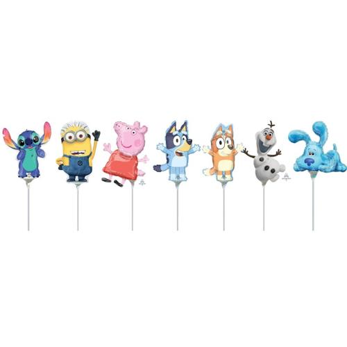 Licensed Kids MiniShape Foil Balloon Mix 20 Pack - Anagram