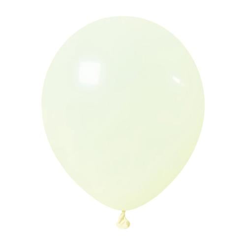 Pastel Yellow Latex Balloons 12cm 50 Pack - Anagram Australia