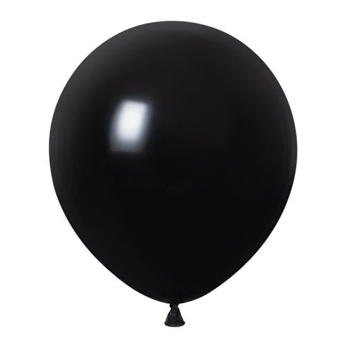 Black Latex Balloons 45cm 6 Pack - Anagram Australia