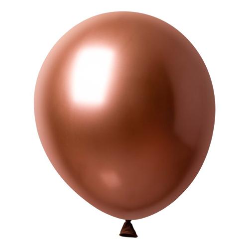 Satin Luxe Rose Gold Latex Balloons 45cm 6 Pack - Anagram Australia