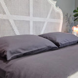 Baksana - Flannel Standard Pillowcase Pair - White