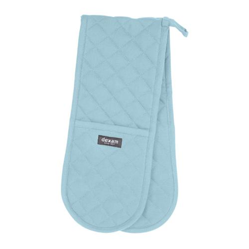 Love Colour Double Oven Gloves - Duck Egg - Dexam