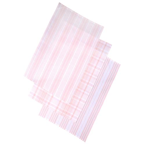 Love Colour Set of 3 Extra-Large Tea Towels - Blush - Dexam