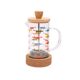 Mr Fox 10th Anniversary 3-Cup Glass Cafetiere - Scion