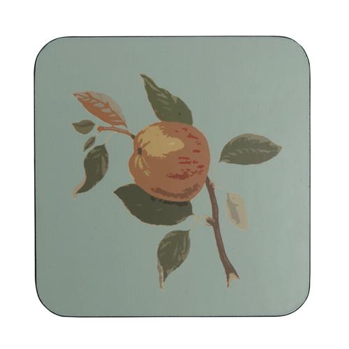 Hooker Fruit Coasters - Set of 4 - Blue