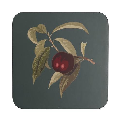 Hooker Fruit Coasters - Set of 4 - Blue