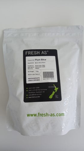 Plum Slices Freeze Dried 150 Gram Fresh As - Packet