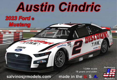 Plastic Kitsets - 1/24 Team Penske Mustang Cindr