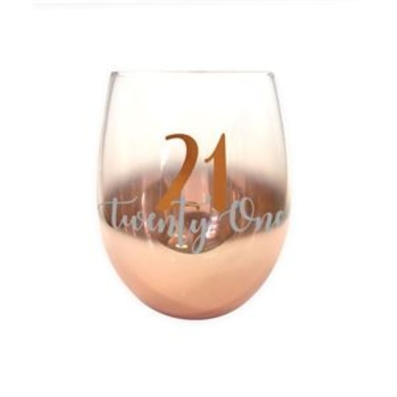 STEMLESS WINE GLASS - 21ST OMBRE