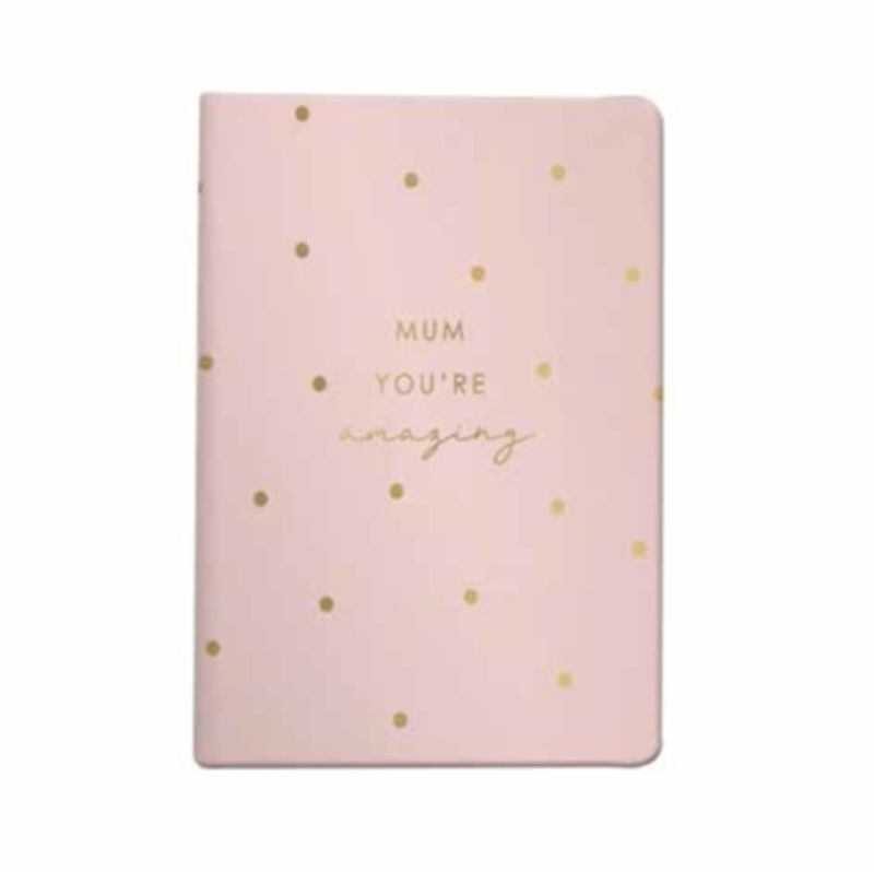 NOTEBOOK - MUM PINK &amp; GOLD YOU'RE AMAZING