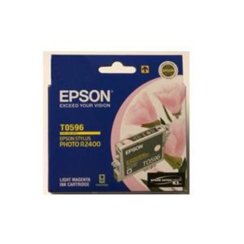 Epson T0596 Light Magenta Ink Cartridge - Original Inkjet Cartridge for Stunning Prints - 519 Pages