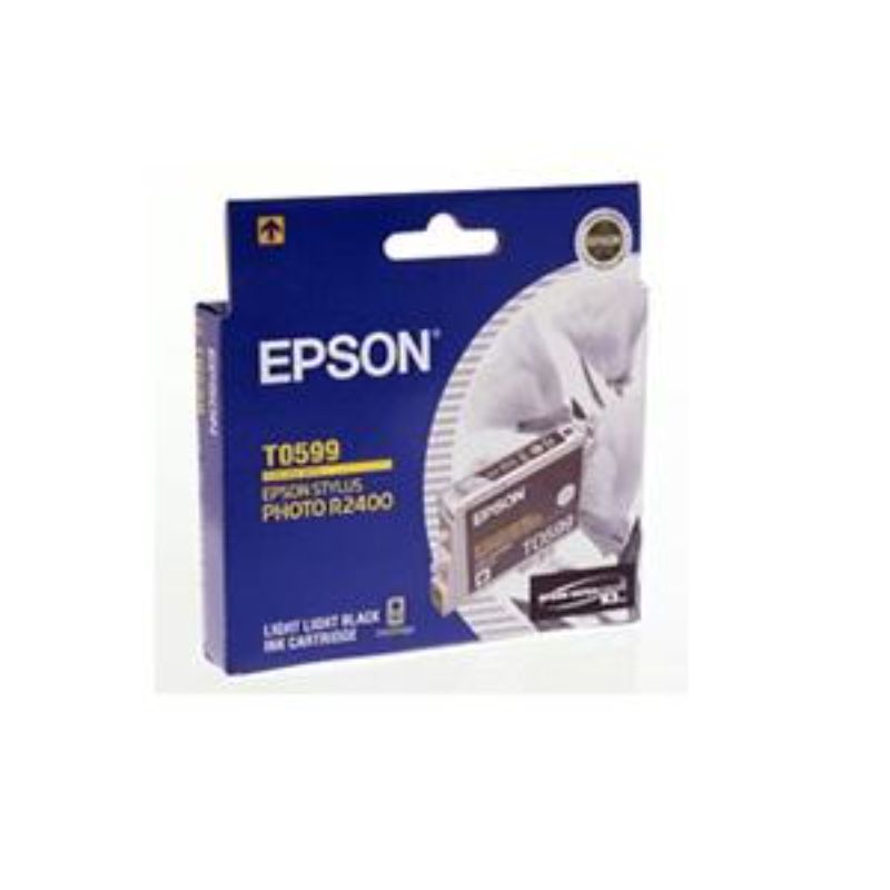 Epson T0599 Light Black Ink Cartridge - Original Inkjet - 450 Pages for Superior Printing