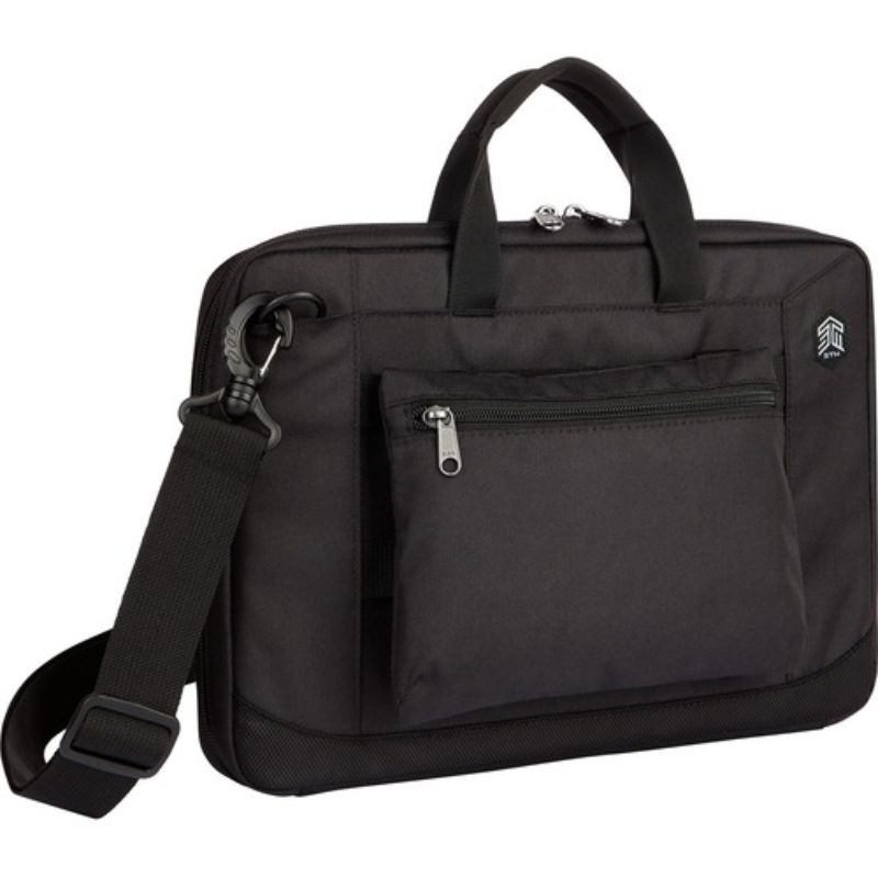 STM Goods Ace Cargo Carrying Case for 12" Chromebook - Black, Durable & Water Resistant