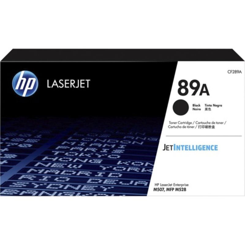 HP 89A High Yield Black Toner Cartridge for Laser Printers - Prints 5000 Pages - Original