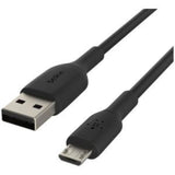 Belkin BOOST CHARGE 1M USB-A to Micro-USB Cable - High-Speed Charging & Data Transfer, Black