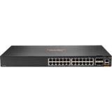 Aruba 6200F 24G 4SFP+ Managed Switch - 24 Ports, 3-Layer Support, PoE, High Performance