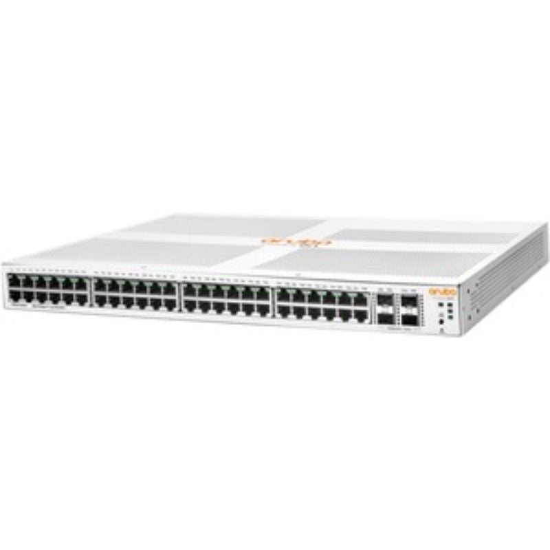 HPE Aruba Instant On 1930 48G Managed Switch - 48 Ports, 4 SFP+ Slots, PoE, Secure Networking