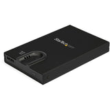 Secure Startech Biometric Enclosure - USB 3.0 2.5" SATA HDD/SSD with 256-bit AES Encryption