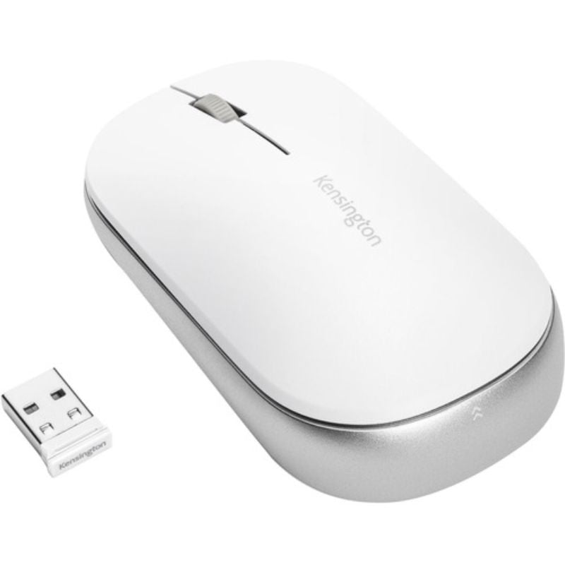 Kensington SureTrack Dual Wireless Mouse with 4000 DPI, dual connectivity, and ambidextrous design for enhanced productivity.